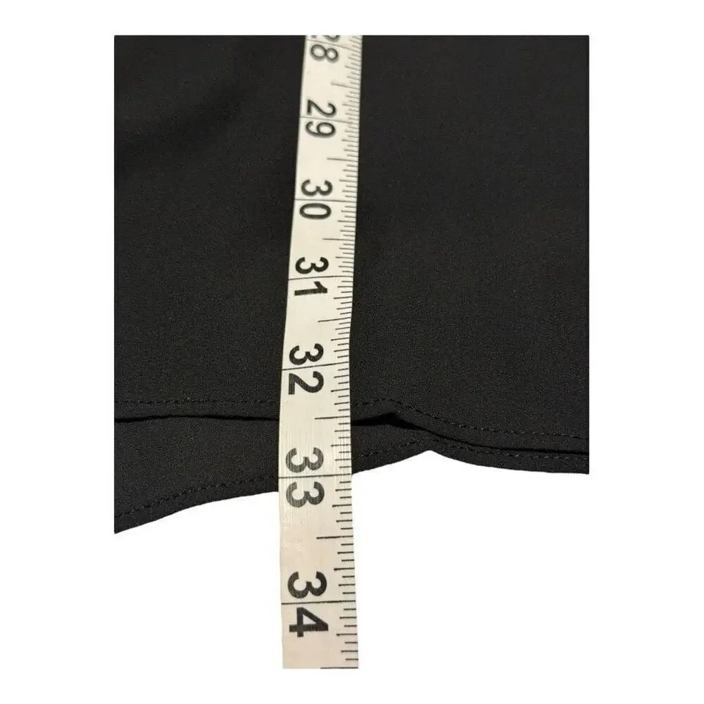 RACHEL Rachel Roy Women’s XS Black‎ 3/4 Sleeve Shirt Dress - Picture 6 of 8